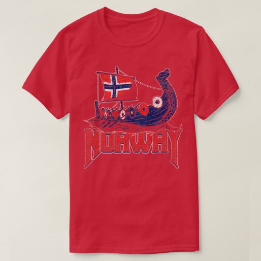 noorse scheepvaart t-shirt (Design voorkant)