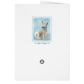 Noorse schilderij - Kute Original Dog Art (Achterkant)