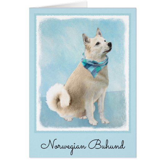 Noorse schilderij - Kute Original Dog Art (Voorkant)