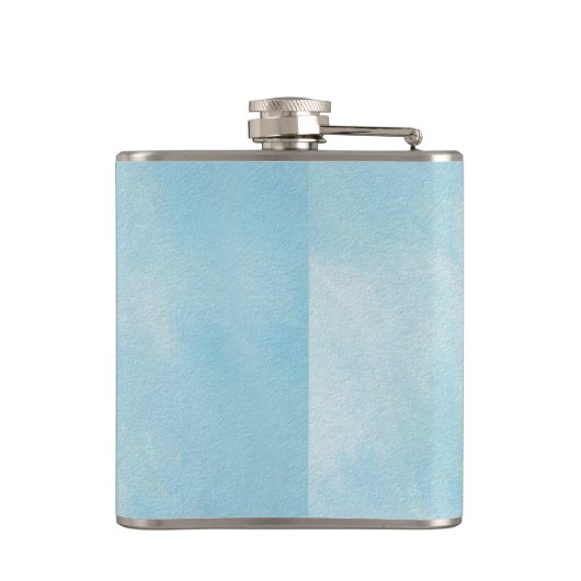 Noorse schilderij - Kute Original Dog Art Heupfles (Achterkant)