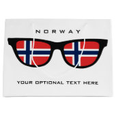 Noorse Shades aangepaste tekst & cadeautas voor kl (Voorkant)