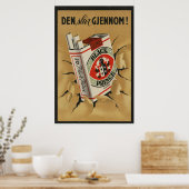 -Noorse Sigarette Ad Poster (Keuken)