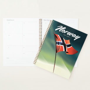 Noorse ski-poster planner