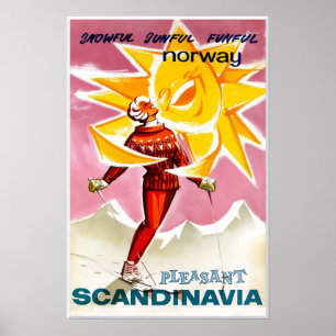 Noorse skiposter poster