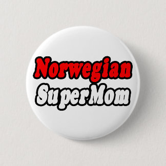 Noorse supermoeder ronde button 5,7 cm