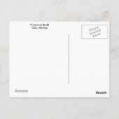 Noorse telefooncel briefkaart (Achterkant)