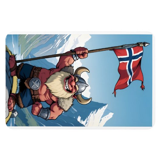 Noorse trol magneet (Horizontaal)