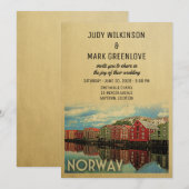 Noorse uitnodiging voor weddenschappen (Voorkant / Achterkant)