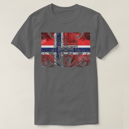 Noorse Viking Warrior 4 T-shirt (Design voorkant)