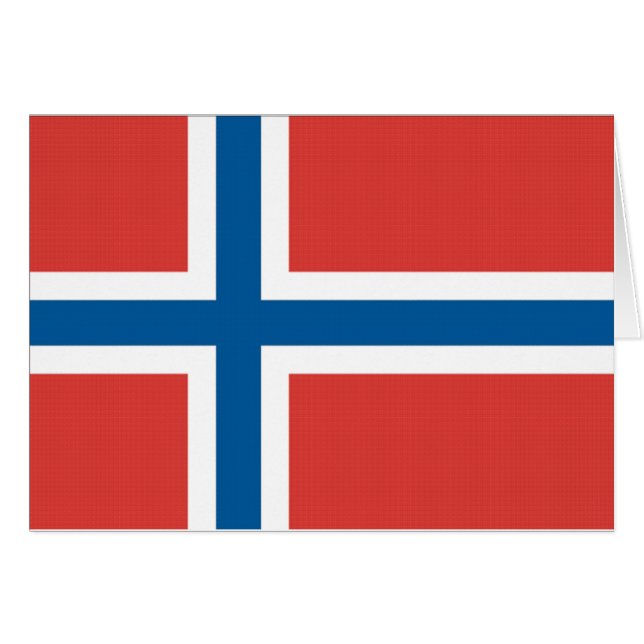 Noorse vlag (Voorkant Horizontaal)
