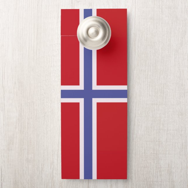 Noorse vlag (Op knop)