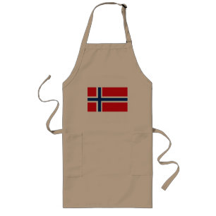 Noorse vlag Apron Lang Schort