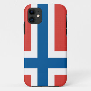Noorse vlag iPhone 11 hoesje