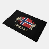 Noorse vlag deurmat (Schuin)