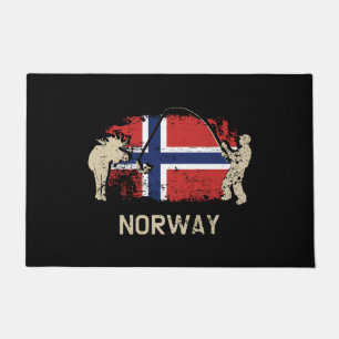 Noorse vlag deurmat