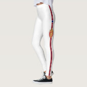 Noorse vlag en wapenschild leggings (Links)