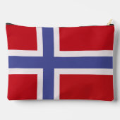 Noorse vlag etui (Achterkant)