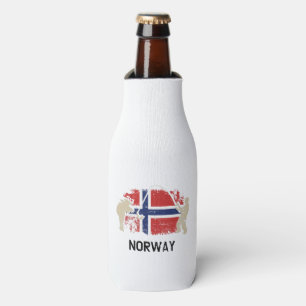Noorse vlag flesjeskoeler