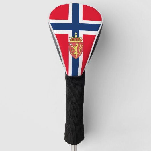 Noorse vlag golfheadcover (Voorkant)