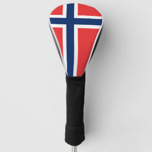 Noorse vlag golfheadcover