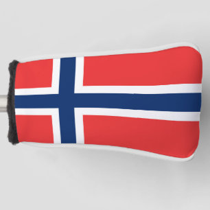 Noorse vlag golfheadcover