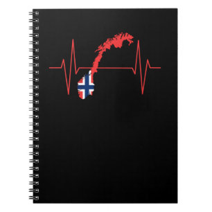 Noorse Vlag Hartslag Notitieboek