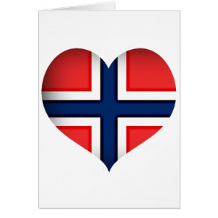 Noorse vlag Heart