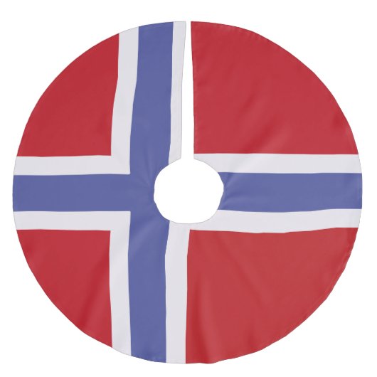 Noorse vlag kerstboom rok (Voorkant)