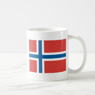Noorse vlag koffiemok