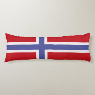 Noorse vlag lichaamskussen