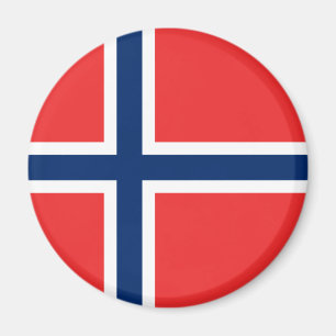 Noorse vlag (Noorwegen) Magneet
