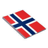 Noorse vlag notitieboek (Rechterzijde)