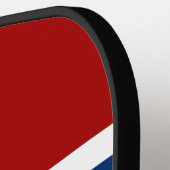 Noorse vlag pickleball paddle (Links Detail)