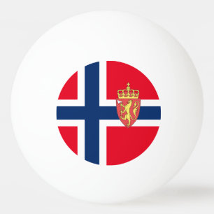 Noorse vlag pingpongballen