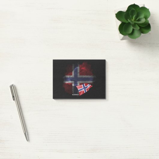 Noorse vlag post-it® notes (Kantoor)