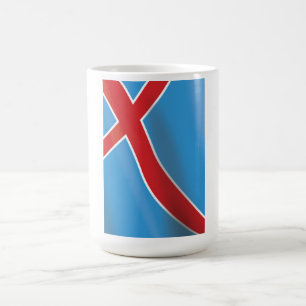 Noorse vlag reisposter koffiemok