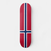 Noorse vlag skateboard (Voorkant)