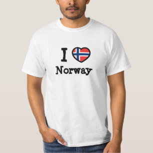 Noorse vlag t-shirt