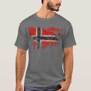 Noorse vlag t-shirt