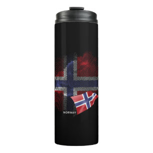 Noorse vlag thermosbeker
