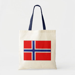 Noorse vlag tote bag