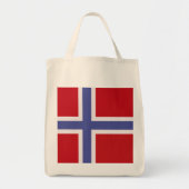 Noorse vlag tote bag (Voorkant)