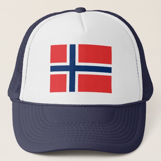 Noorse vlag trucker pet (Voorkant)