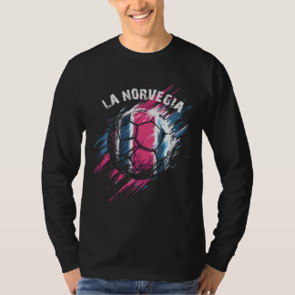Noorse voetbalploeg t-shirt