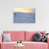 Noorse winter canvas afdruk (Insitu (Woonkamer))