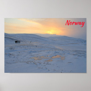 Noorse winter poster