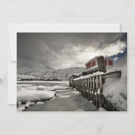 Noorse Winterkaart (Voorkant)