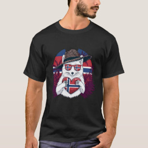 Noorse wortels Noorse vlag Norge 3 T-shirt