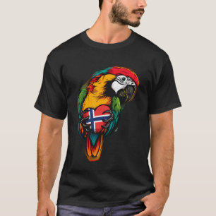 Noorse wortels Noorse vlag Norge 5 T-shirt