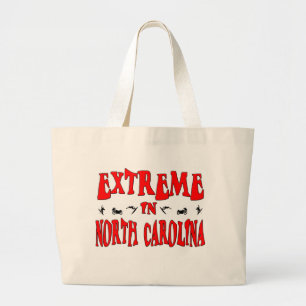 NOORTH CAROLINA GROTE TOTE BAG